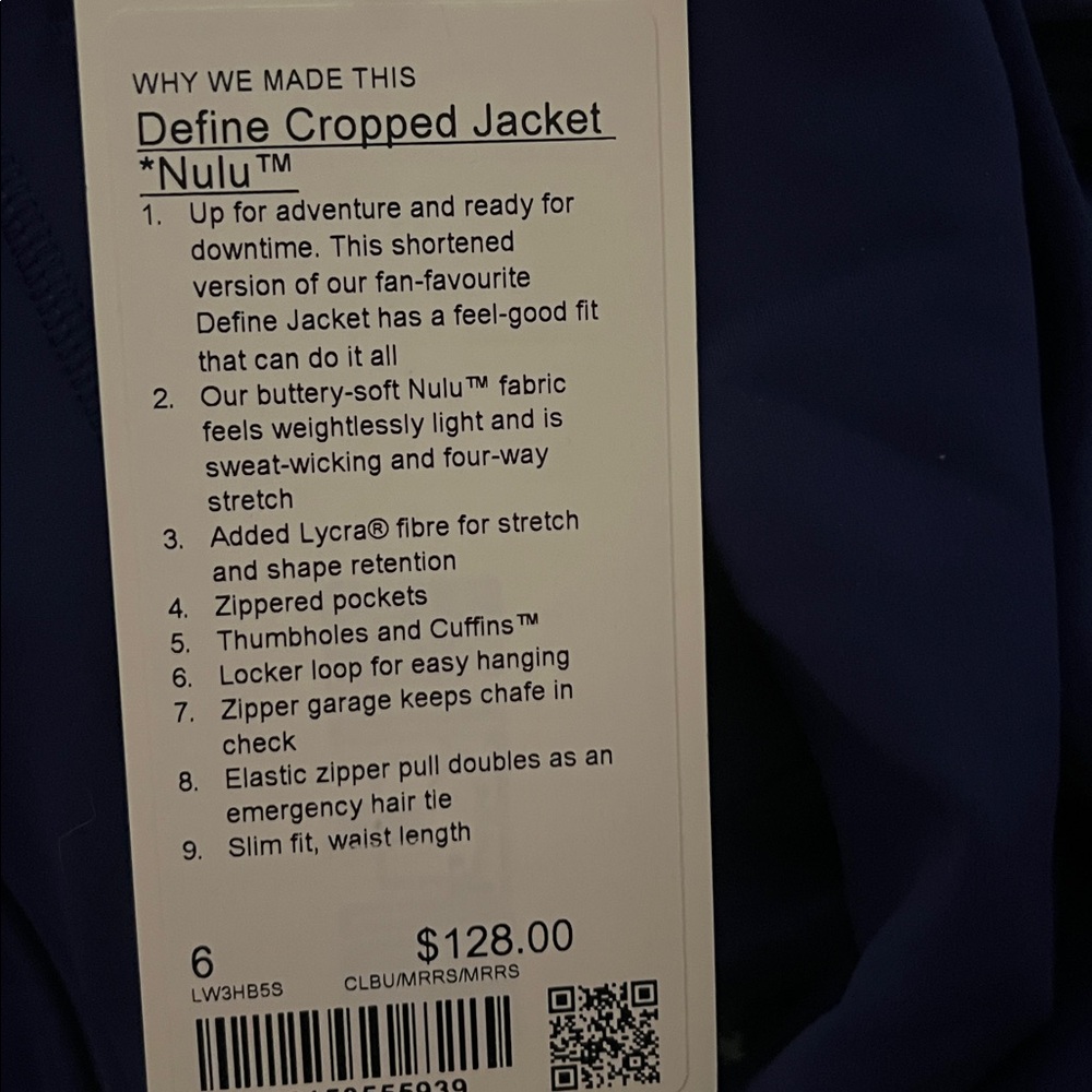 Define jacket cropped NWT - image 2